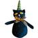 Horror-Shop Plush Halloween Cat 19cm