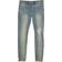 Purple Brand High Rise Distressed Slim Fit Jeans - Indigo