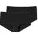 Schiesser Dam 2-pack trosor shorts ekologisk bomull – 95/5 ekologisk, Schwarz_174386