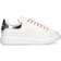 Alexander McQueen Oversized W - White/Silver