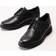 Clarks Batcombe Tie Leather Shoes - Black