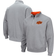 Colosseum Oklahoma State Cowboys Heathered Gray Tortugas Team Logo Quarter-Zip Jacket