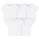 Gerber Baby Toddler 5-Pack Solid Short Sleeve T-Shirts 160 gSM, White, 5T
