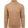 Gant Men Cotton Cable Knit Turtleneck Sweater Beige