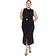Trendyol Collection Midi Bodycon Fitted Knit Dress - Black