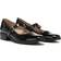 Soul Naturalizer Ramona Mary Jane Flat Shoes, Black Patent, 10.0W Almond Toe, Block Heels Black Patent 10.0W