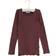 Wheat Kid's Rib Reese T-shirt - Aubergine