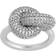 Edblad Redondo Sparkle Ring - Silver/Transparent