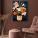 Pelcasa Flowers At Night Poster 30x40cm