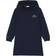 Lacoste Girl's Cotton Fleece Sweatshirt Dress - Blue