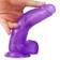 Lovetoy Jelly Studs Dildo Purple Naturtrogen Dong Med Sugpropp