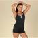 NABAIJI Decathlon One-Piece Heva Swimsuit Shorty Zip Black