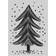 Pelcasa Pine Tree Black Plakat 70x100cm