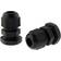 Seki 10 x Cable Glands M16 5-9 mm Black Metric