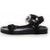 Copenhagen Shoes Simili/Diamonds Suede - Black