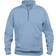 Clique Basic Half Zip Sweatshirt - Light Blue