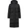 Superdry Hooded Longline Puffer Coat, Black