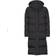 Superdry Hooded Longline Puffer Coat, Black