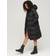 Superdry Hooded Longline Puffer Coat, Black