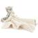 Jellycat Snuttefilt Bashful Snow Tiger