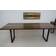 JV Furniture River Brown Dining Table 100x240cm