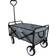 MonsterShop Carrello Per Giardinaggio Pieghevole Grigio