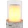 Globo Solar Birch Trunk Natural/White Sockellampe 43.5cm