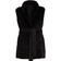 Reversible Shearling Vest BLACK