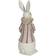 Clayre & Eef Rabbit White&Pink