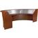 Regency Marque Curved Reception Cherry Writing Desk 71x143.5"