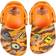 Crocs Toddler Jurassic World Classic Clog - Orange Zing