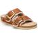 Birkenstock Arizona Big Buckle Shearling Oiled Leather - Cognac