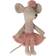 Maileg Ballerinamus Lillasyster 11cm