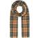 Burberry Check motif cashmere scarf BEIGE