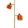 Dyberg Larsen Ocean Orange/Brass Golvlampa 160cm