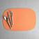 Aida Karim Rashid Place Mat Orange (45x30.6cm)