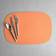 aida Karim Rashid Platzdeckchen Orange (45x30.6cm)