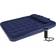 Jilong Velor Air Mattress Bed With Double Pump And Pillow 203x157x22cm