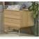 Loft24 Cassie Oak/Oak Sängbord 39x51cm