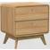 Loft24 Cassie Oak/Oak Sängbord 39x51cm