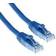 ACT Cat6a U/UTP RJ45 - RJ45 M-M 1m