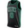 Jordan Men's Boston Celtics Jayson Tatum #0 2020-21 Dri-FIT Statement Swingman Black Jersey