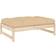 vidaXL 3186115 Loungeset, 1 Bord inkl. 2 Soffor