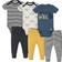 Onesies Onesies Brand Baby Boys Bodysuits & Pants Set 6-Piece Outfit Set Sizes NB-12M