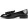 Franco Sarto Carolynn Slip On Tassel Loafers - Black Patent