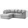 B&Q Luxor Jumbo Cord Sofa 212cm 4 Seater