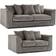 New Luxor Grey Sofa 190cm 3 Seater