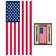 Beistle Party Decorations American Flag Door Cover 3ft x 5ft