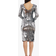 Dress The Population Natalie Sequin Dress - Silver