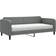 vidaXL Daybed with Mattress Dark Grey Divano 213cm Divano 3 Posti